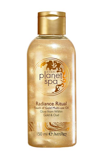 Planet Spa Radiance Touch Gold Massage Oil 150 Ml.