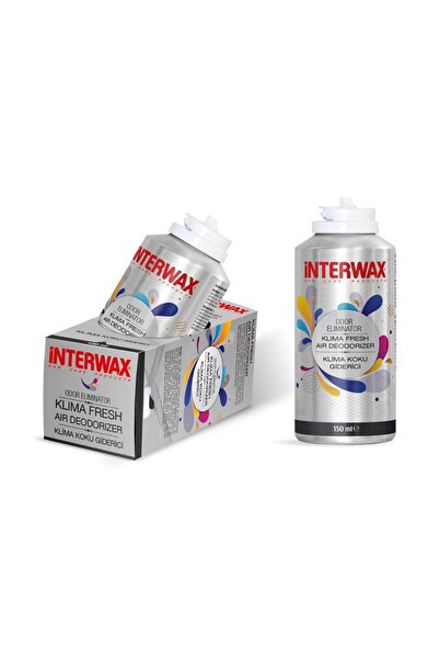 INTERWAX освежувач за клима - спреј за чистење клима - елиминатор на миризби 150 ML