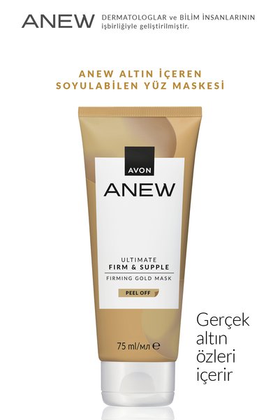 Anew Peel-Off Face Mask with Gold
