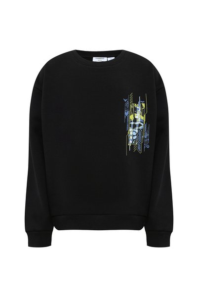 KL BATMAN 16GFB322 3PR - Boys' Black Sweatshirt