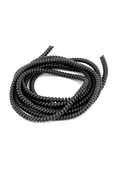 Заштитник за кабел за полнач спирален заштитен капак Black Pearl