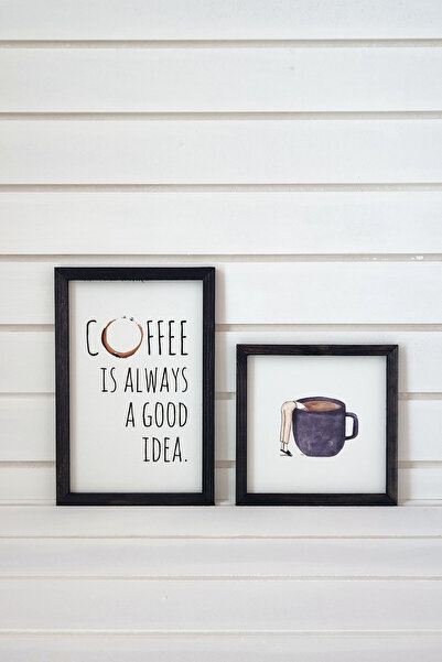 Кафе катче Coffee Is Always A Good Idea врамен сет, 2 парчиња