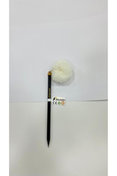 Pompom Headed Pencil with Fancy Figures