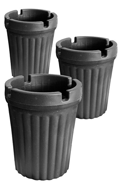3 парчиња пепелник без мирис самогасечки 10cm Dh067
