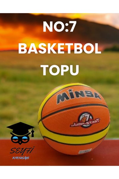 MİNSA NO:7 - Basketball Ball Serrated Detailed Surface