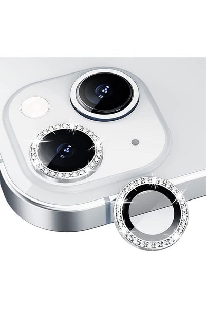 Starlight Stone Camera Lens Protector Compatible with iPhone 15 / 15 Plus and 14 / 14 Plus