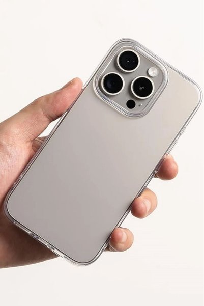 iPhone 15 Pro Max Case Hard Transparent Non-Yellowing Thin Case Premium Ultra Clear Camera Protruding Cover