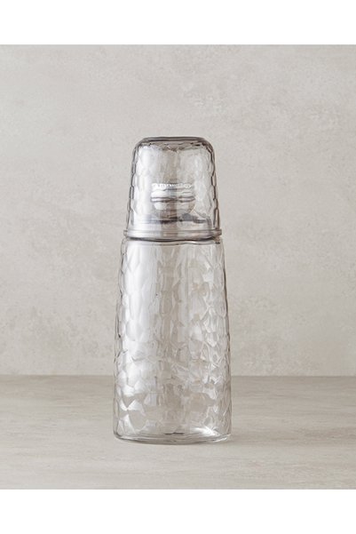Anthracite Jug Lusana Glass Bedside