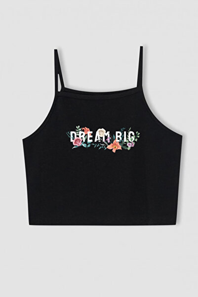 Crop новата сезона Dream Big краток топ за девојчиња 14739