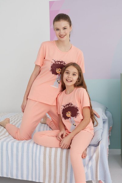 Somon Cotton Knitted Pajama Set