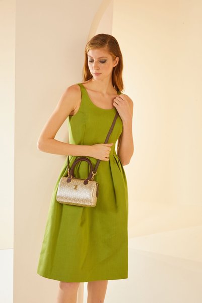 New Gold Women's Shoulder Bag 05PO24Y1847