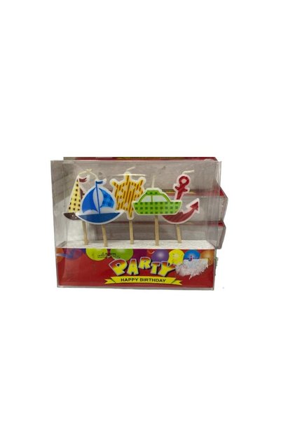 Patterned Cake Candle 705991