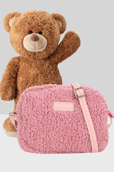 Women's Powder Fur Plush Mini Urban Cross Shoulder Bag