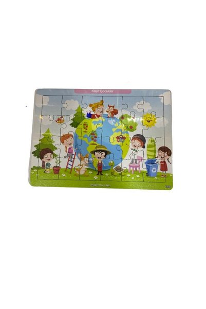 Notpa Wooden Puzzle Explorer Kids 18X25 84563