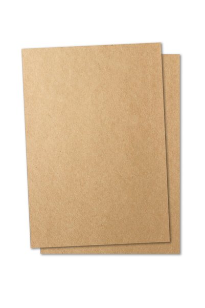Kraft Auto Mat Paper 25 Pieces - 35X50Cm - 120g Thick Cardboard Unprinted Blank (0.52 kg)