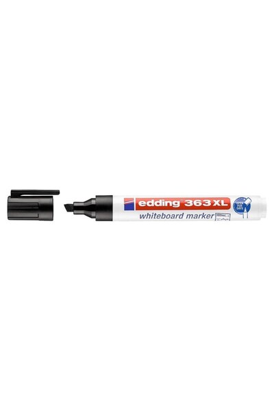 363 XL Refillable Writing Board Pen with Cut Tip Black