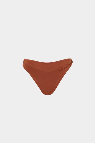Premium Twist Edge Detailed FRIGG Fit Women's Bikini Bottom