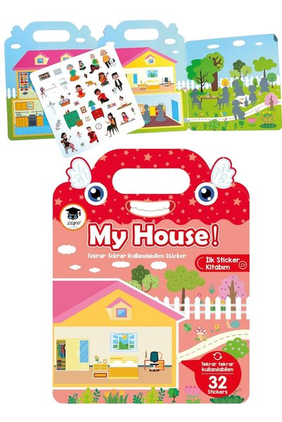 REUSABLE STICKER NOTEBOOK FORMAT