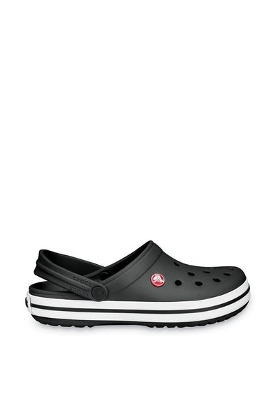 11016-001-b Black Crocband Slippers