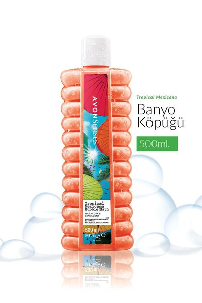 Senses Tropical Mexicana пена за капење со мирис на маракуја и лимон 500 ml