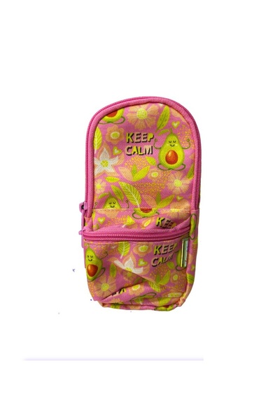 Kaukko 3 Compartment Bag Shaped Pencil Case 784510 ,,01