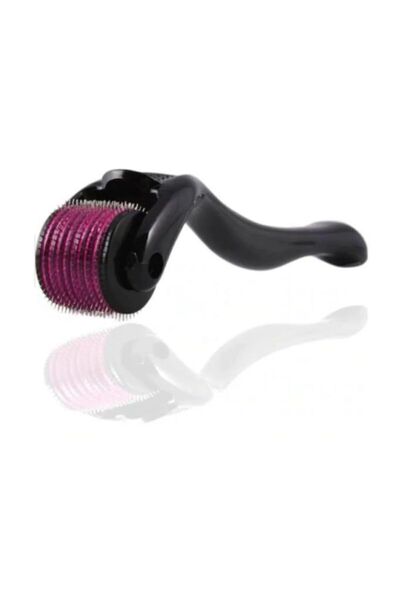 Dermaroller чешел за раст на коса, игласт чешел, Dermapen ролер 1 mm со кутија за чување