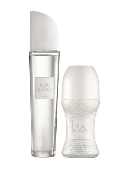 Pur Blanca Women's Perfume and Rollon Set