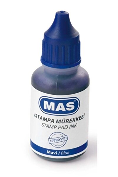 Мастило за печат 20 ml сино мастило за печат
