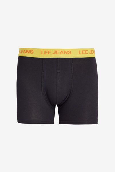 Cotton Flexible Regular Fit Black Boxers