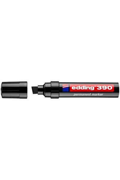12 mm Cut End 390 Permanent Black Marker
