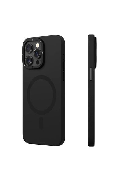 Маска за iPhone 14 Pro Max со Magsafe полнење, Youngkit Velvet Magnet серија, црна