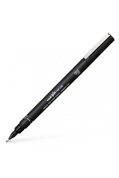 Pin 0.9 Fine Line Acrylic Tipped Technical Drawing Pen Black