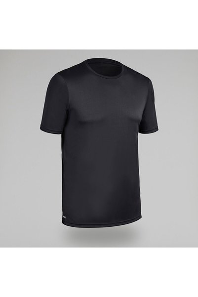 Men's UV Protection T-Shirt - Black - Water