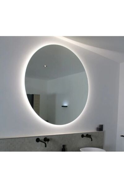 LED огледало со дијаметар од 60 cm