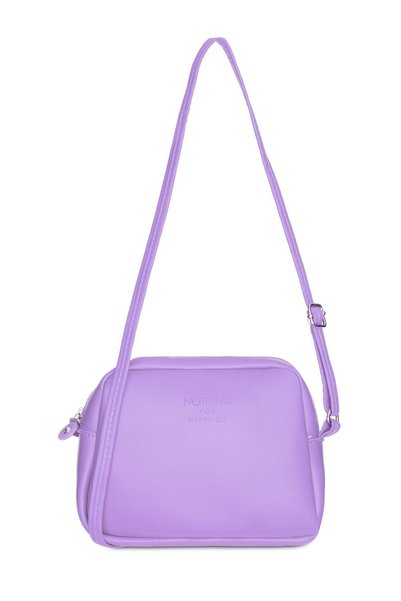 Women's Mini Urban Cross Strap Zippered Adjustable Strap Model Handbag and Shoulder Bag
