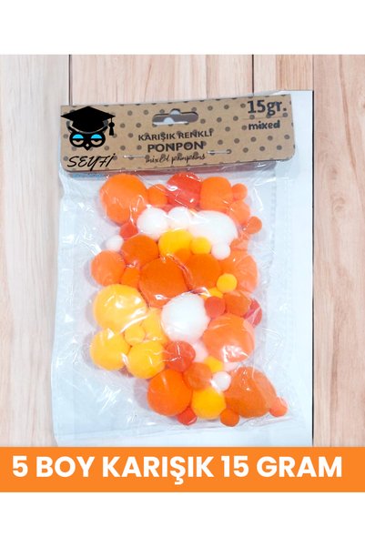 Colorful Mixed Pompom Sets New Colors New Mixed Models
