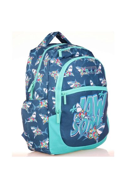 Kaukko Blue Turquoise Boy's School Backpack 845263111