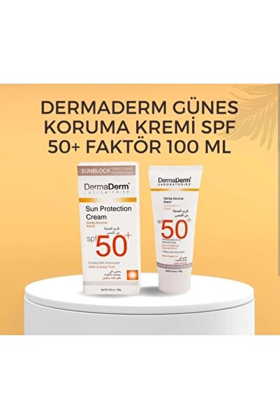 DERMA DERM Spf 50 фактор крема за сончање 100 gr