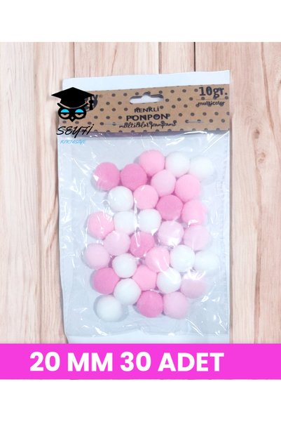 Colorful Mixed Pompom Sets New Colors New Mixed Models