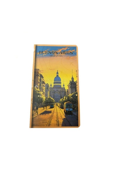 Ceren 9X16 Striped Cities Notepad 85961111111