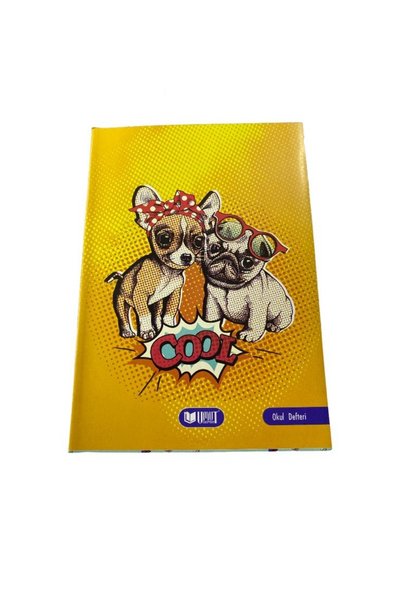 Umut A5 Size Cardboard Cover 60 Sheets Checkered School Notebook 12 Pcs 74850611111