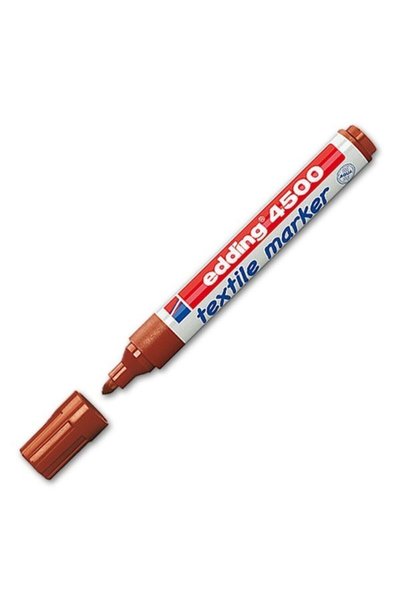 T-shirt Pencil Fabric Pencil Round Tip 2-3 mm Brown 4500 Pack of 10