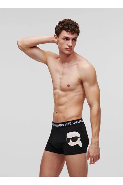 Black - White Men's Boxers 236M2100Q89