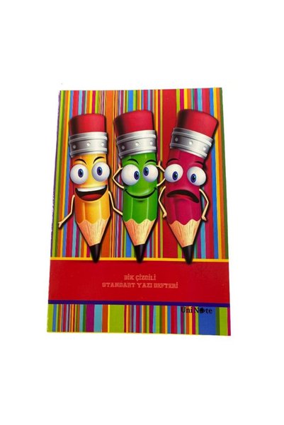 Çınar A5 Size 30 Sheets Vertical Ruled Standard Writing Notebook 4526311