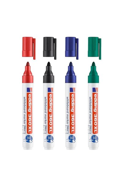 360 XL Refillable Board Pen Set of 4