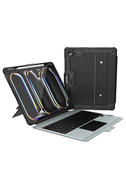 NLK-0305 Bumper Combo футрола со RGB осветлена тастатура за iPad 10.2 2019/2020/2021