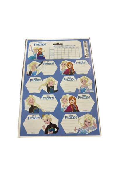 Frozen lesson Programmed label - Set of 3 856231