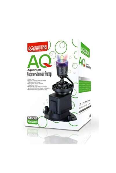 LED пумпа за воздух за аквариум 6w 1000l/h ( Aq666led )