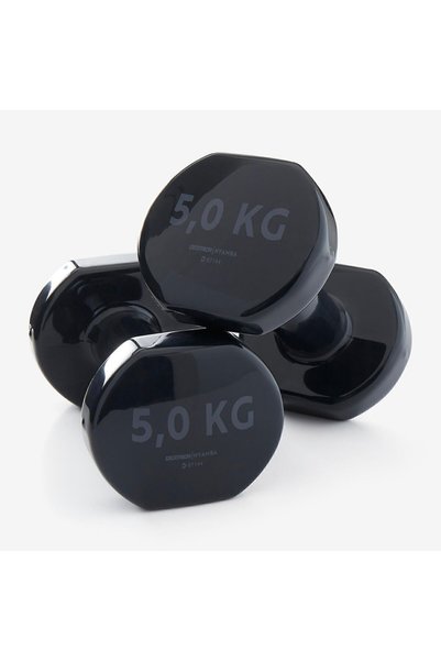 Domyos 5 kg Dumbbell X2 - Fitness Light Training 434Rseri