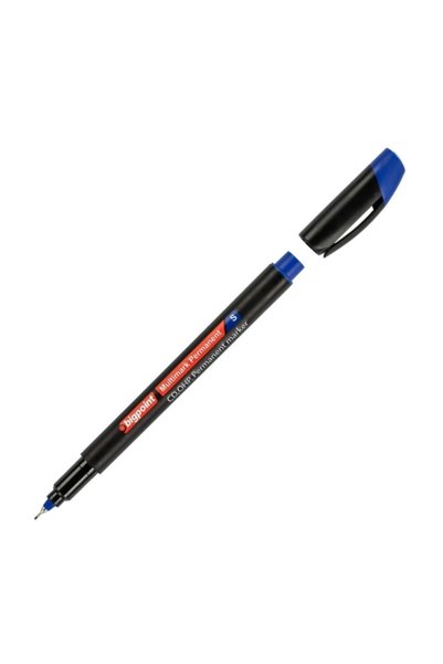 Bigpoint Acetate Blue Pen - Permanent Box of 12